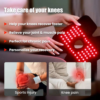 EZE TLB60-B Red Light Therapy Knee Brace